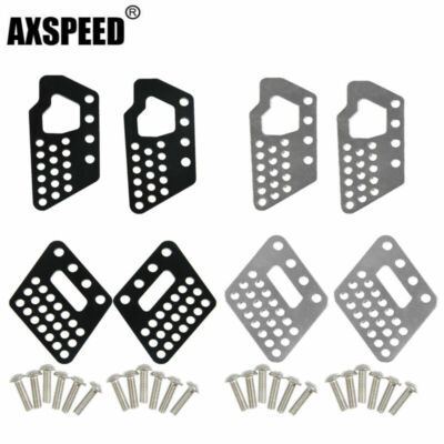Front Rear Shock Bracket Mount Metall Stoßdämpfer Für 1/10 RC Car Axial Wraith