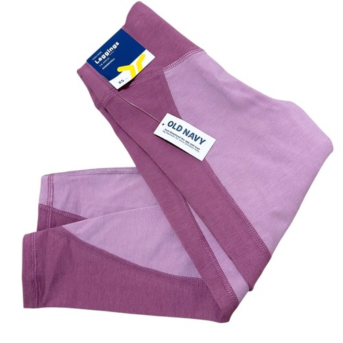 Old Navy Active Little Girls Size XS (5) PowerChill Hi-Rise Go-Dry Leggings NWT - Picture 2 of 8