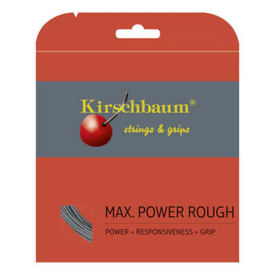 Kirschbaum Max Power Rough 17L / 1,20mm Tennissaiten Set - Silber