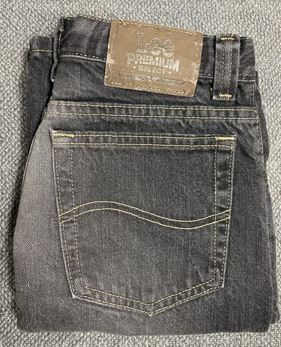 Lee Premium Jeans Girls Juniors Size 16 S Gray "fit like 27x30" - Picture 2 of 17