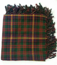 Men's Scottish Kilt Fly Plaid USMC Tartan Scottish Fly Plaid 48" X 48"