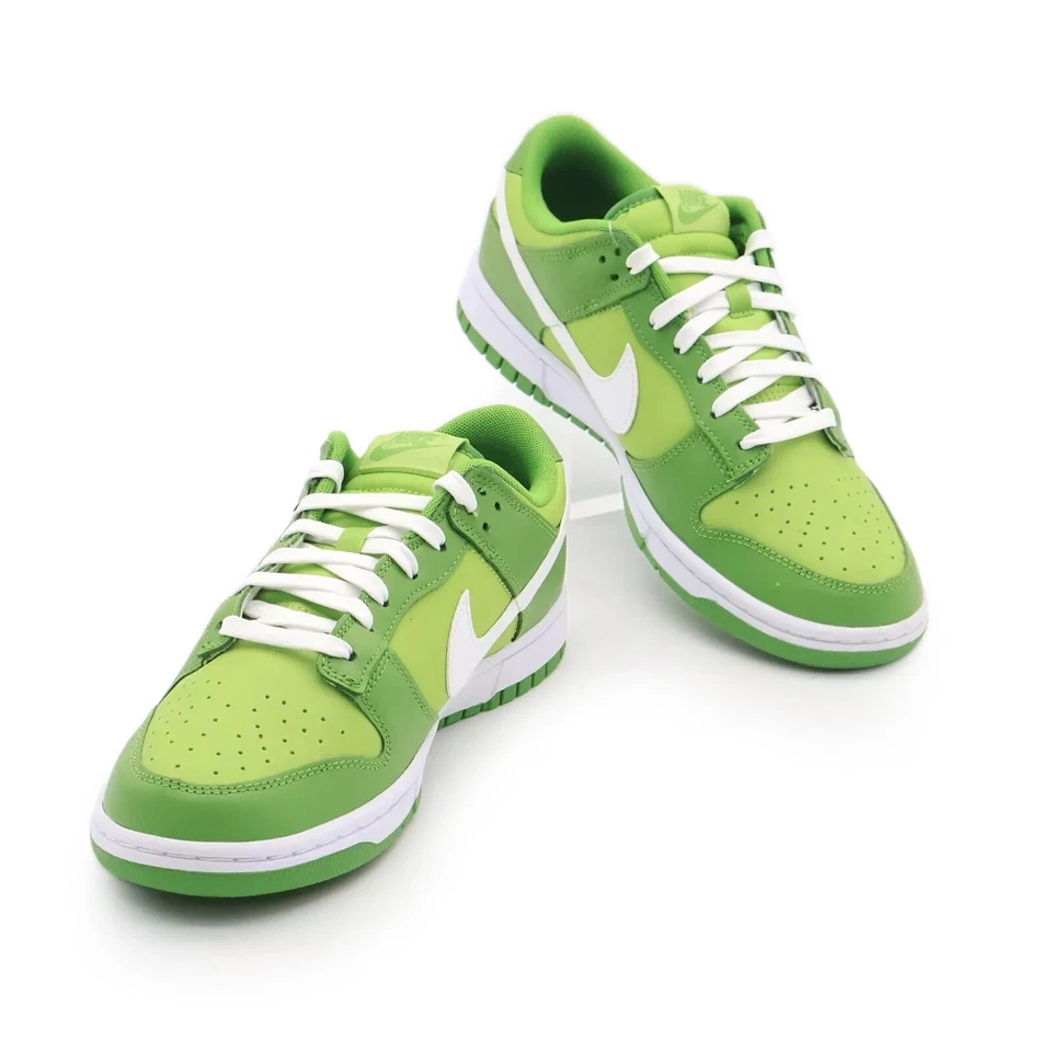 DJ6188-300 Nike Dunk Low Kermit clorofila maçã vívida verde claro do mar (masculino) - Imagem 4 de 4