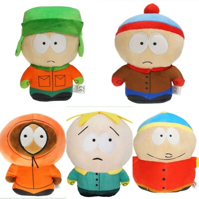 Brand New South Park Novelty Soft Plush Toy Eric Cartman Stan Kenny Kyle Butters
