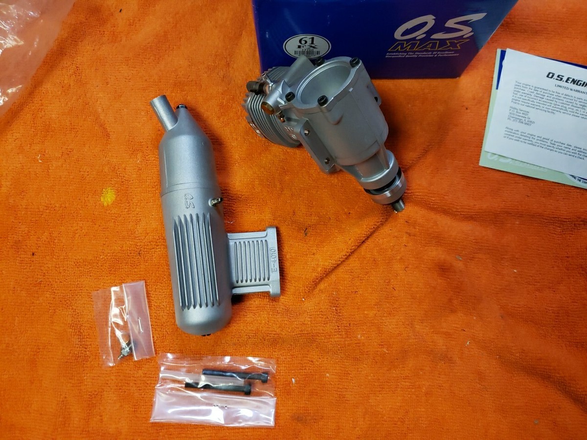 ラジコン飛行機 エンジン OS MAX FX 61 マフラー付き ラジコン飛行機 エンジン OS MAX FX 61 マフラー付き - メルカリ