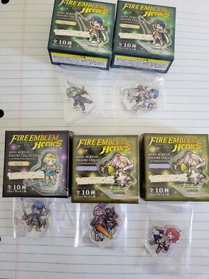 Fire Emblem Heroes FEH Mini Acrylic Figures (Vol 1-3 Mixed) New With Stand 1''
