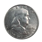 1954-D Franklin Half Dollar XF/AU 90% Silver 50c U.S Coin #3