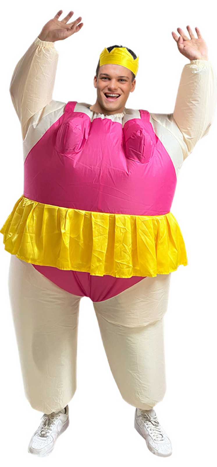 Hinchable Bailarina Disfraz Hombre Despedida de Soltero Divertido Comedia Ballet