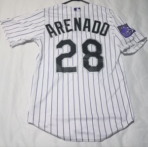 colorado rockies pinstripe jersey
