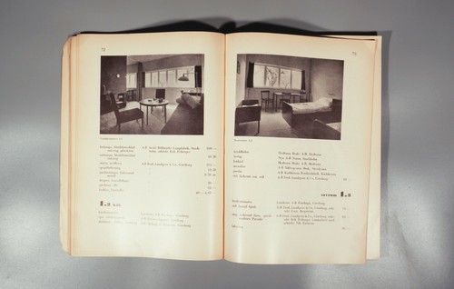 Katalog over Bostada Vdelningen Stockholms 1930 Swedish Design Exhibition - Picture 6 of 12