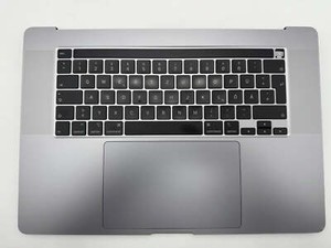 MacBook Pro 16" 2019 A2141 Grau Topcase Tastatur Trackpad Akku #T713