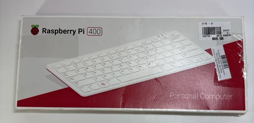 Raspberry Pi 400, 4GB RAM, Device Only, US Keyboard