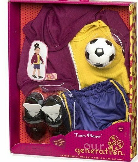 - Team Player Doll Clothing