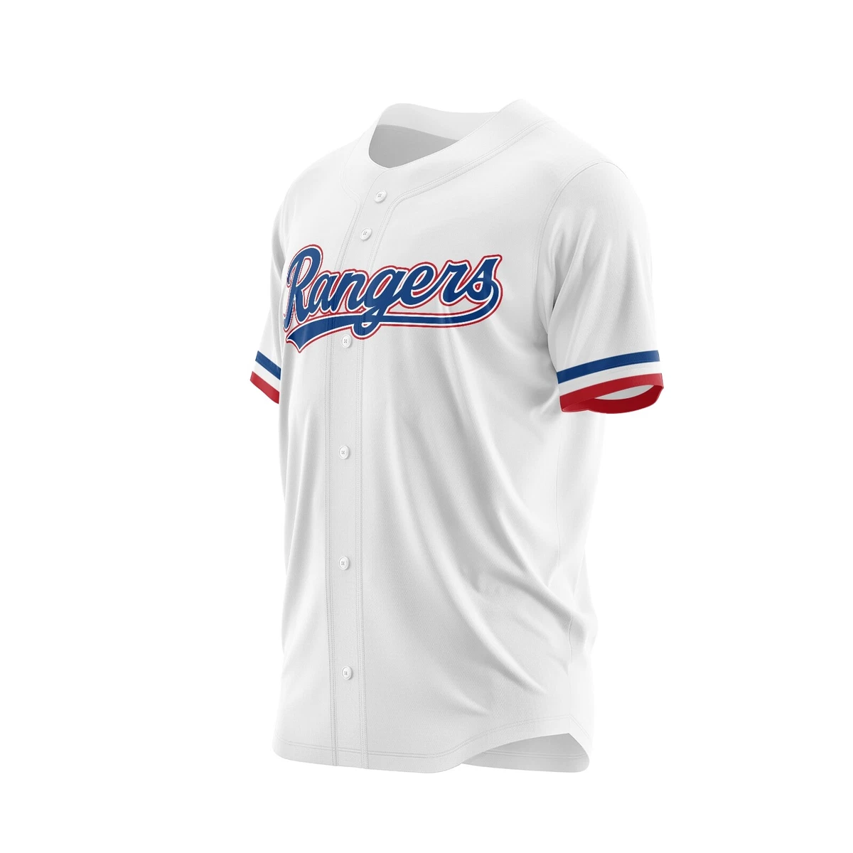 White texas 2025 rangers jersey