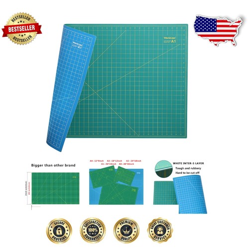 Eco-Friendly Self-Healing Cutting Mat - Perfect for Quilting & Scrapbooking