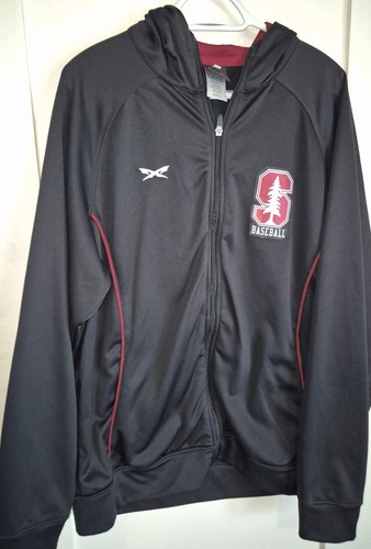 Stanford University Cardinal BASEBALL Hoodie Soft Shell Jacket t shirt  XL