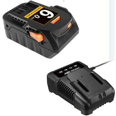Bonacell 18V Battery Charger For Ridgid 18V Hyper Lithium – Replaces R840091, R840086, AC840094, R86092