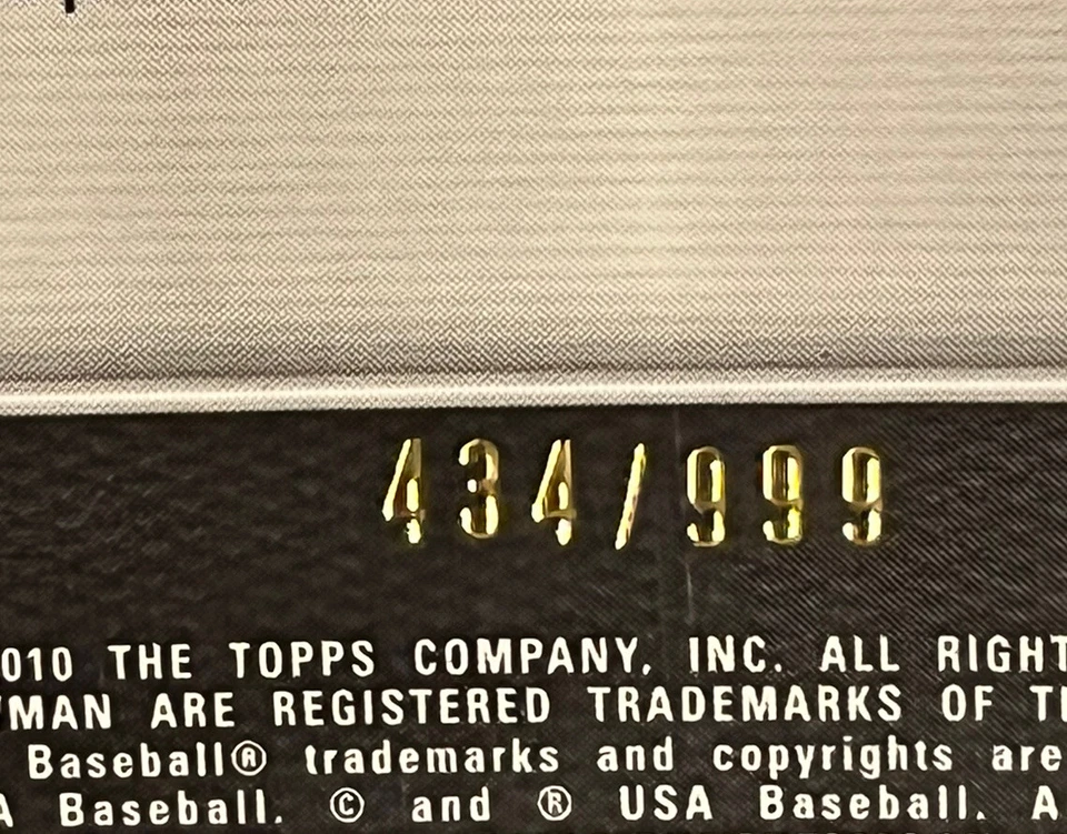 2010 bowman sterling refractor Nick Ramirez #PP45  (434/999) - Image 3 of 3