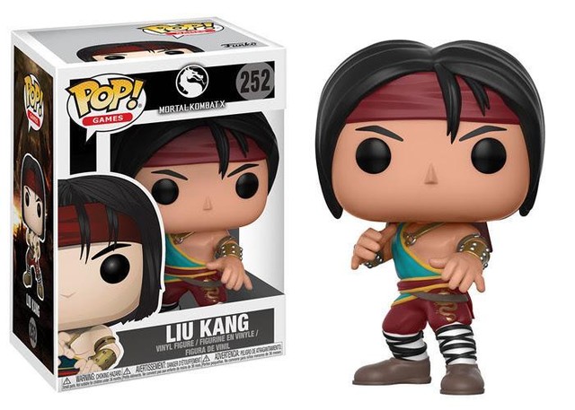 Funko Pop Games Mortal Kombat Liu Kang 