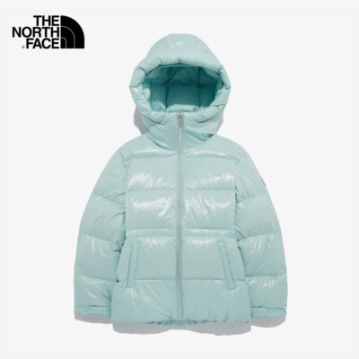 The North Face Korea GIRLS GLITTER RDS DOWN JACKET NJ1DQ58 MINT 