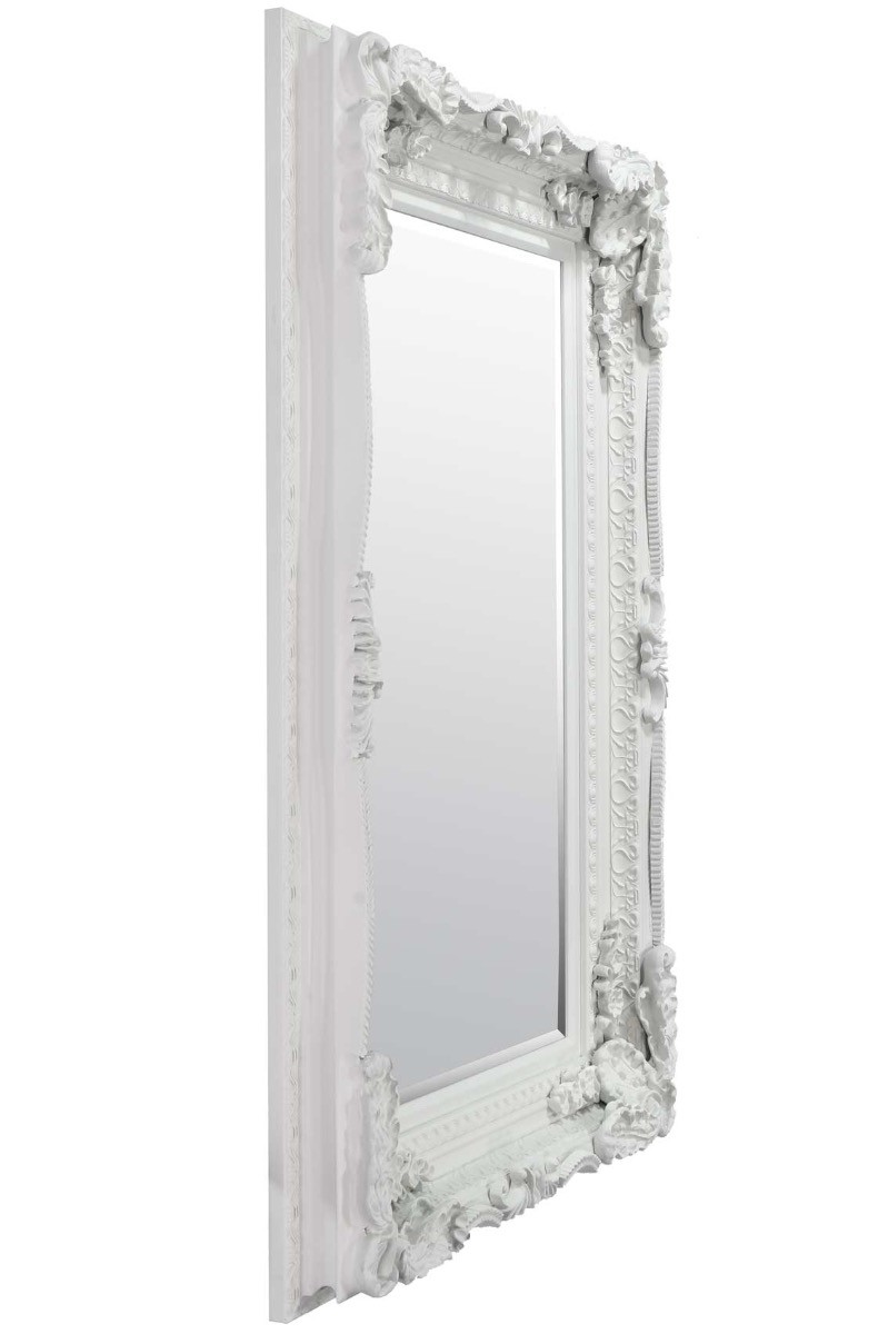 Large Mirror Carved Louis Cream Rectangle Shabby Chic Wall 4Ft X 3Ft