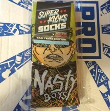 NASTY BOYS Super Kicks Socks Pro Wrestling All Elite Crate PWC WWF WCW 