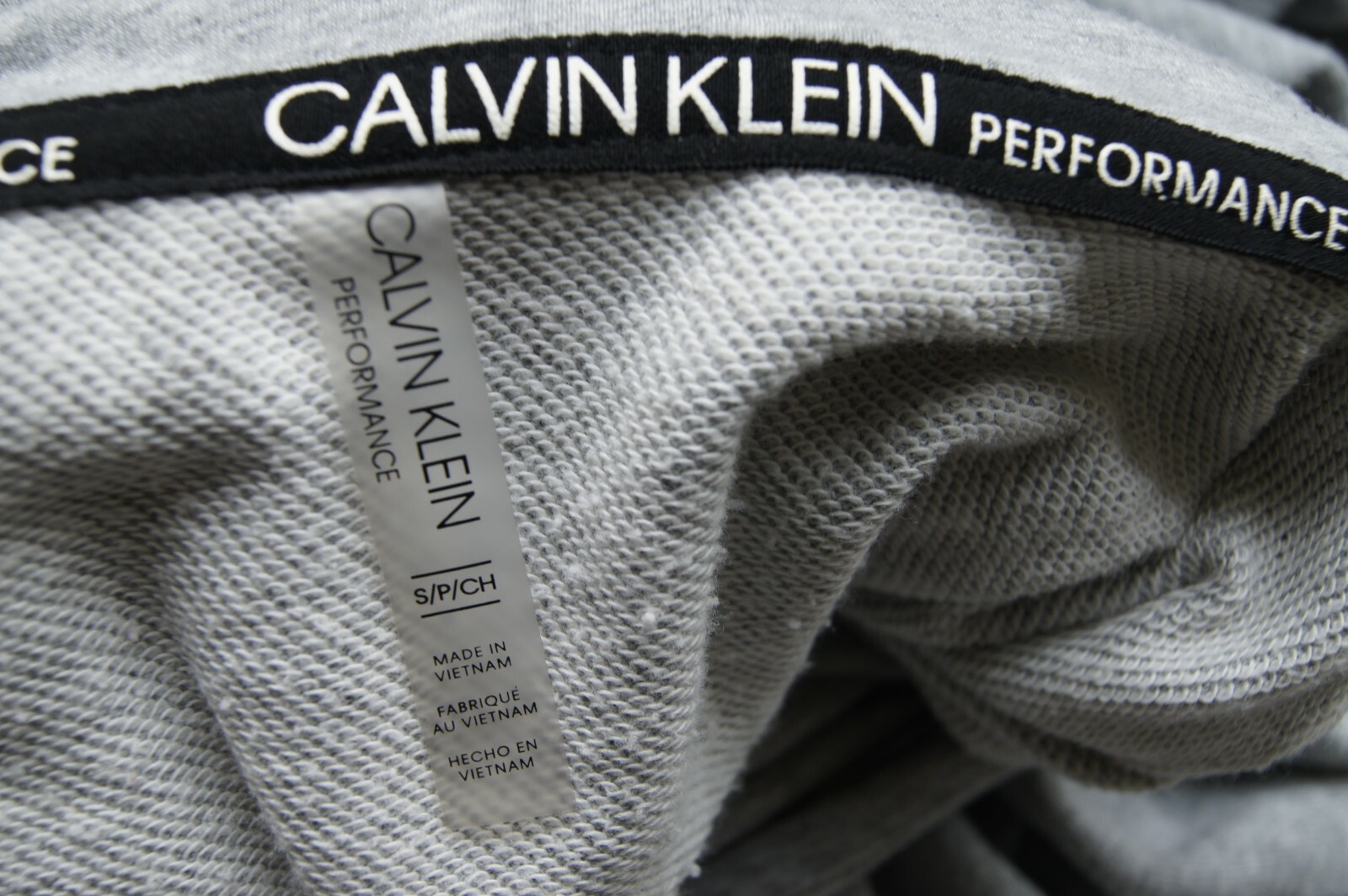 Calvin Klein PERFORMANCE Solid Gray Pullover Athl… - image 11