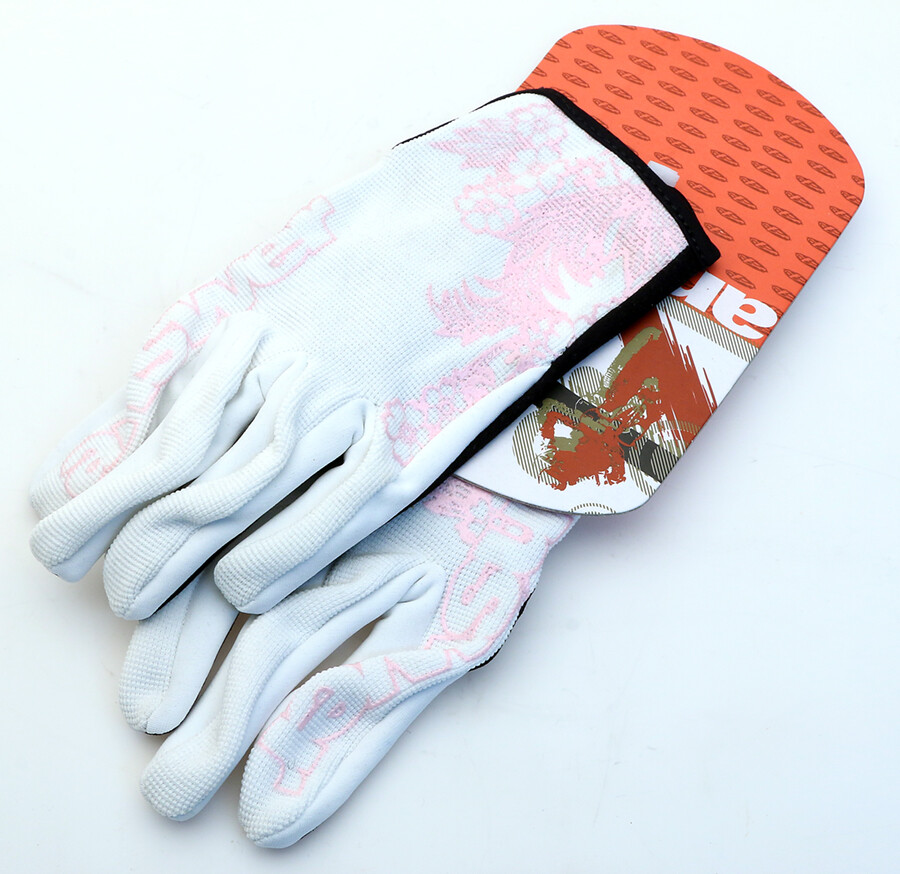 Ответ: Женские перчатки для педалей Fall Line XC, белые / розовые, MTB NEW