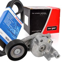 Bosch 6DPK1215 Keilrippenriemen + Spanner FüR VW Caddy III 1.9D 2.0D