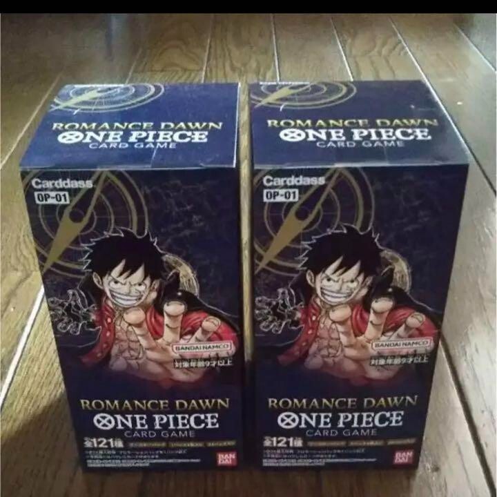 Bandai One Piece Card Game ROMANCE DAWN OP-01 Unopened 2 Box