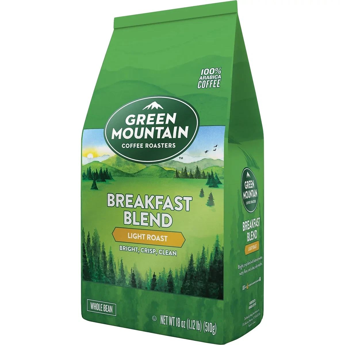 Green mountain top coffee breakfast blend