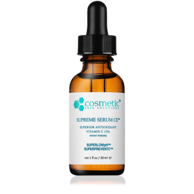 Cosmetic Skin Solutions Supreme Serum C E ~ Vitamin C 15% 1 fl oz / 30 ml Sealed