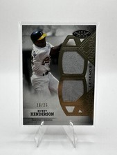 2024 Topps Tier One Rickey Henderson Legend Dual Relic /25
