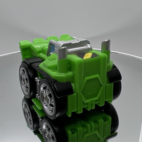 Playskool Transformers Rescue Bots Mini Flip Racer BOULDER 3" (Griffin Rock) - Picture 3 of 6