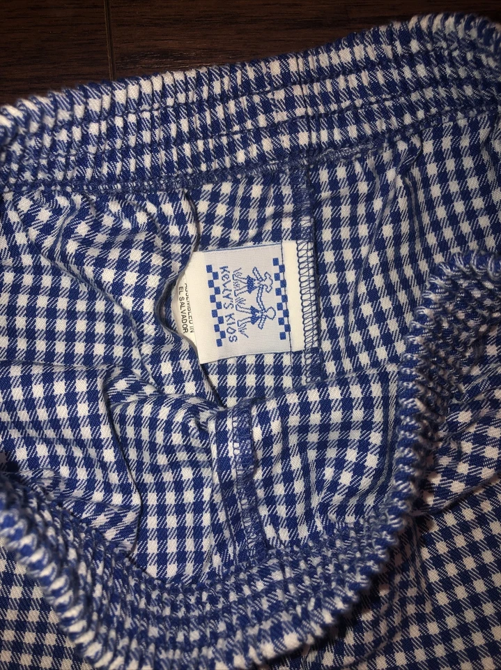 Pantalones Kelly’s Niños Niños Azul Guinga Talla 5 Pascua Foto 3 de 3