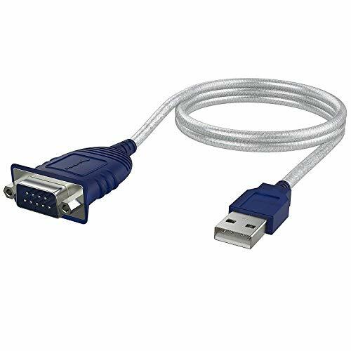 Sabrent Cavo Convertitore da USB 2.0 a Seriale Db-9 RS-232, Chipset Prolifico, H