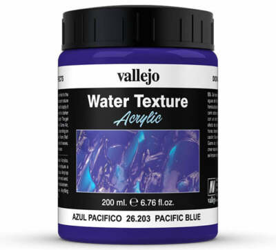 Vallejo 26.203 Pacific Blue Water Diorama Effect 200ml Bottle