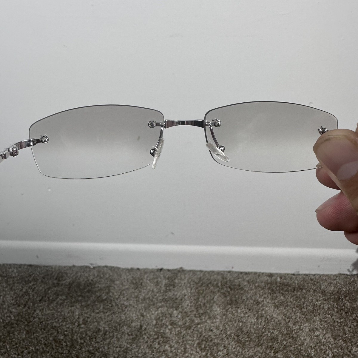 小物 Christian Dior Clear sunglasses Christian Dior Clear Sunglasses – THE GOOD LUXE CO.