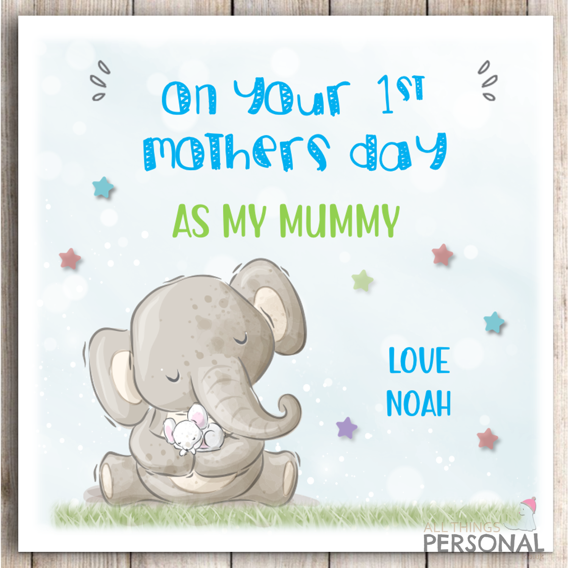 First Mothers Day Card As My Mummy Mum Mother's Day From Son Daughter Bump Baby