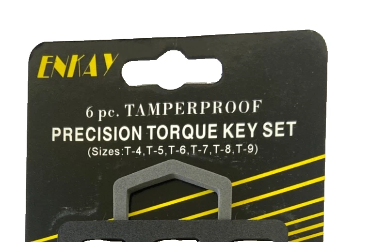 Enkay 616 C 6PC TAMPERP ROOF TOQUE KET SET 5 Sizes T4, T5, T6, T7, T8, T9,* - Image 3 of 4