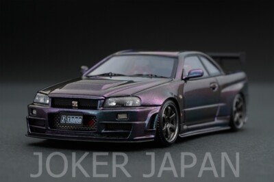 Zündmodell IG0792 1/43 Nismo R34 GT-R Z-Tune Midnight Purple III JDM