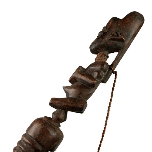 Guiro Africain Statue Instrument de Musique 51.5 cm #G2 862 - Imagen 4 de 8