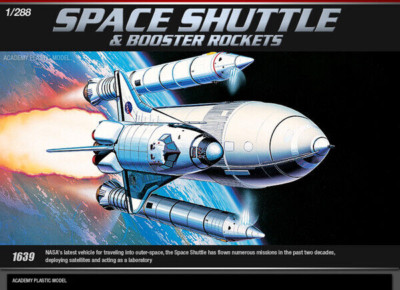Academy 12707 1/288 SPACE SHUTTLE & BOOSTER