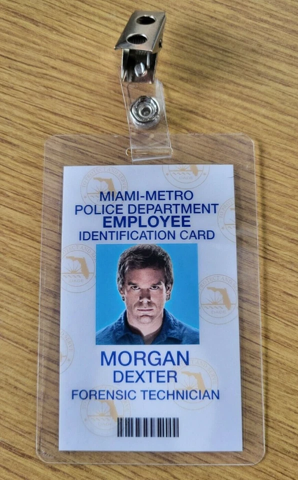 Dexter ID Badge-Forensics Examiner Morgan Dexter costume cosplay - Image 2 of 3