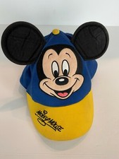 Youth Mickey mouse with ears baseball hat cap cotton Walt Disneyworld Adjustable