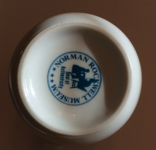 Norman Rockwell Museum The Toymaker Coffee Mug Tea Cup 1982 Seal of Authenticity - Picture 4 of 4