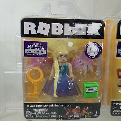  Roblox Gold Collection Royale High School: Enchantress Single  Figure Pack with Exclusive Virtual Item Code : Toys & Games