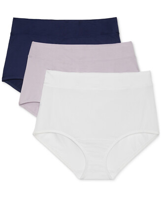 Warner's 3-Pk. Mesh Microfiber Brief Underwear Multicolor XL