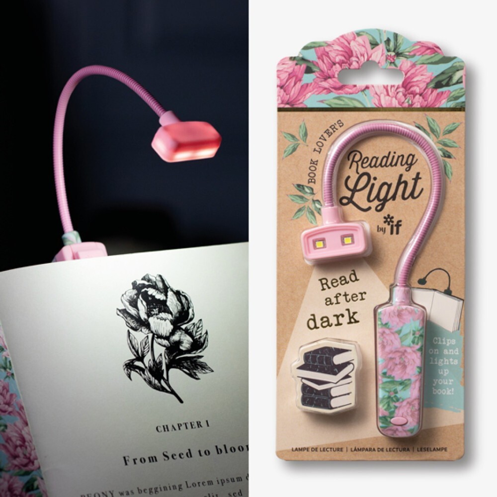 Book Lover's Reading Light - Floral | Reader | Bibliophile | Flowers