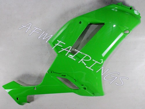 Fit for 2007-08 ZX 6R ABS Injection Bodywork Fairing Kit Solid Gloss Green - Picture 4 of 6