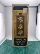 Vintage Springfield Maywood Weather Station  - New -